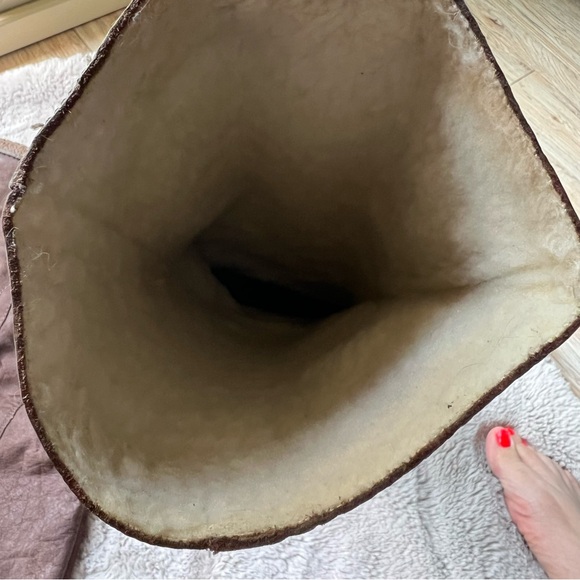 Carvela by Kurt Geiger Brown Knee-High Women's Boots Heels Sz 39 US 8.5 - Picture 6 of 14